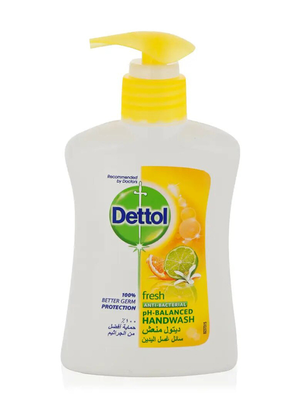Dettol Fresh Anti - Bacterial Liquid Hand Wash - 200ml