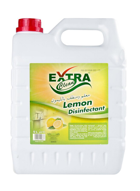 

Extra Clean Disinfectant Lemon, 5 Ltr