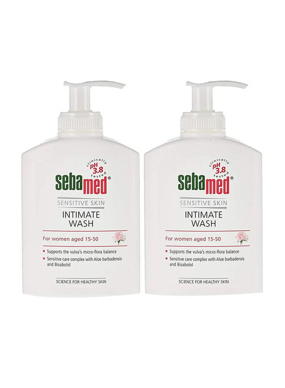 Sebamed Feminine Intimate Wash, 2 x 200ml