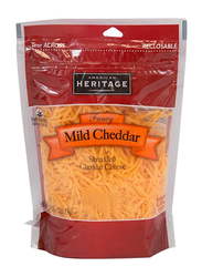American Heritage Fancy Mild Cheddar Shredded Cheese, 227g