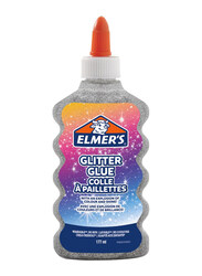 Elmer's Glitter Glue, 177ml, Silver