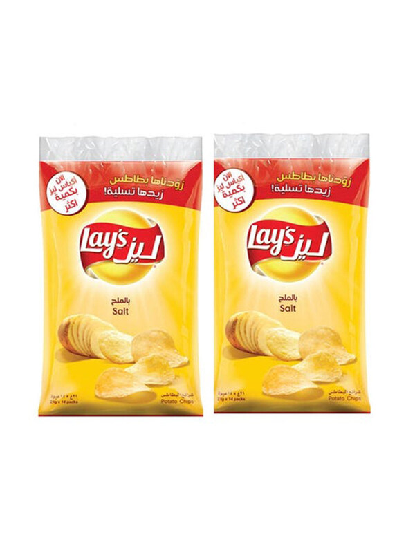 

Lay's Potato Chips, 2 x 14g
