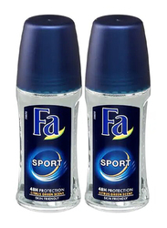 Fa Sport Roll On - 2 x 50ml