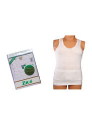 Zico Netted Men's Vest, White, XXL