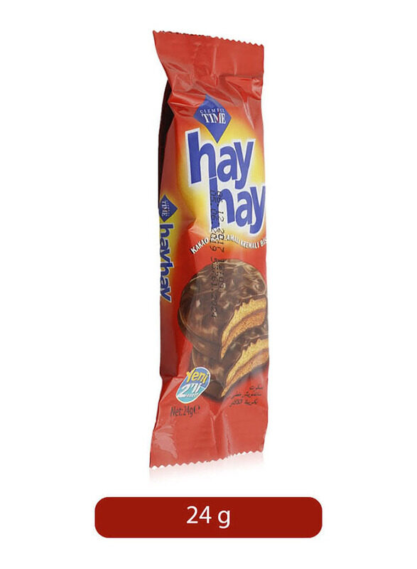 

Cizmeci Time Hay Hay Chocolate Biscuit, 24g