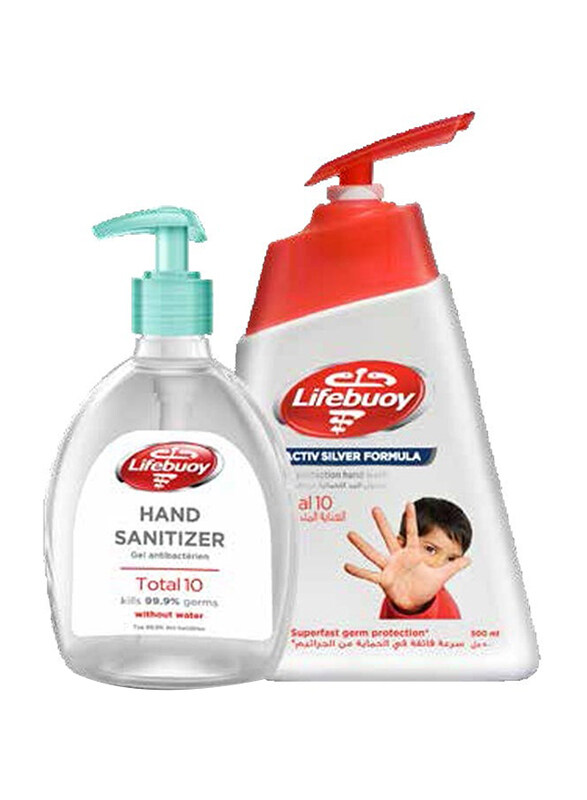 

Lifebuoy Hand Wash + Sanitizer Free