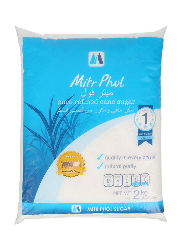 

Mitr Phol Pure Cane Refined Sugar, 2Kg
