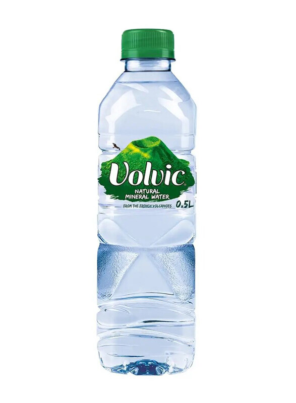 

Volvic Natural Mineral Water, 500ml