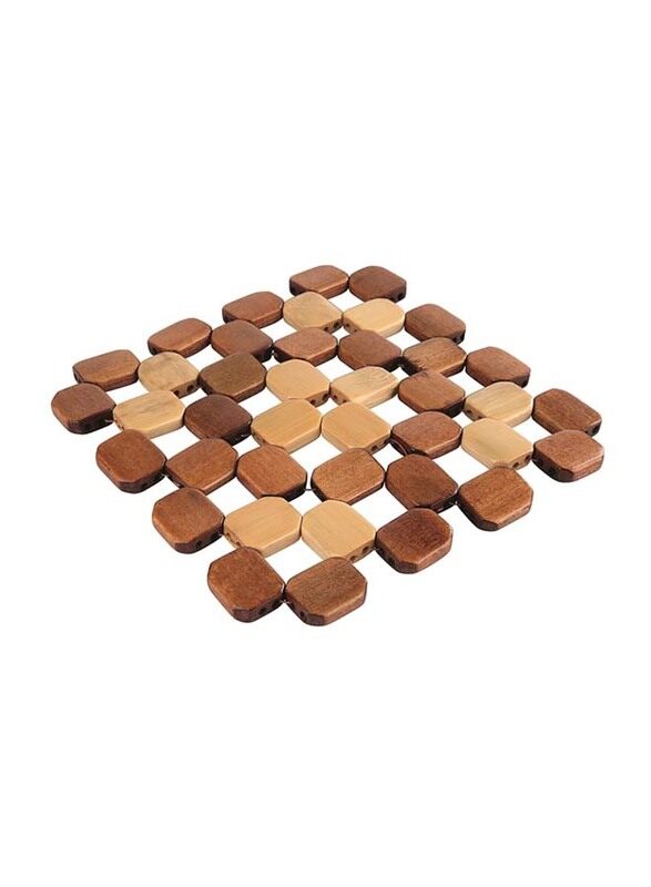 

Trishi Pot Coaster, 15 x 15 x 0.5cm, Brown