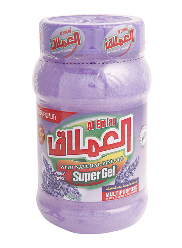 Al Emlaq Lavender Twist Super Gel Multi Purpose Cleaner, 1 Piece, 500g