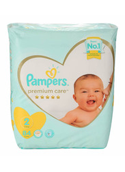 Pampers Premium Care Diapers, Size 2 , Mini, 3-8 Kg, 84 Count