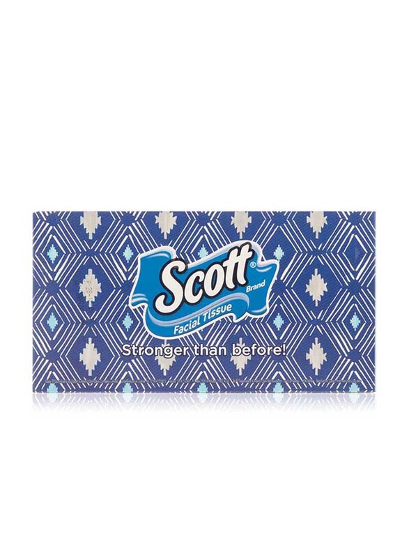 Scott Plus Facial Tissue, 120 Sheets