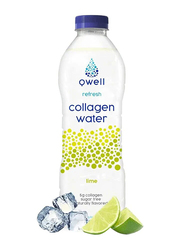 Qwell Refresh Lime Collagen Water, 500ml
