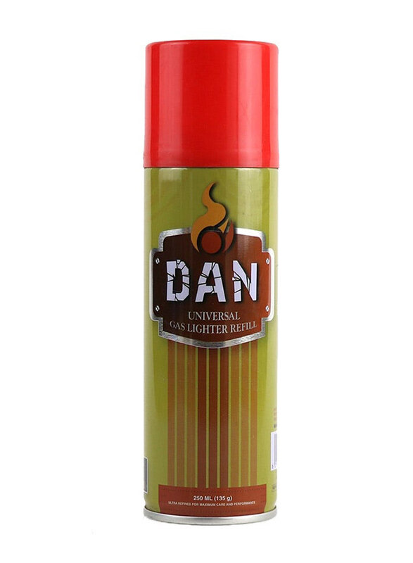 

Dan Lighter Gas Cartridge, 250ml, Multicolour