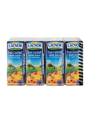 Lacnor Fruit Cocktail Juice, 8 x 180 ml