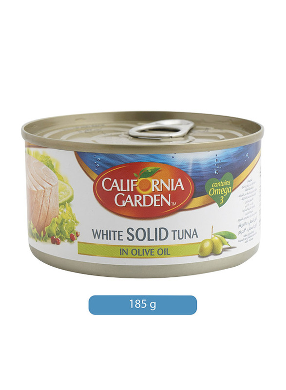 California Garden Canned White Meat Tuna in Olive Oil, 185g