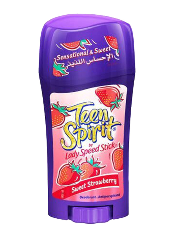 Lady Speed Stick Teen Spirit Sweet Strawberry Anitperspirant Deodorant, 65gm