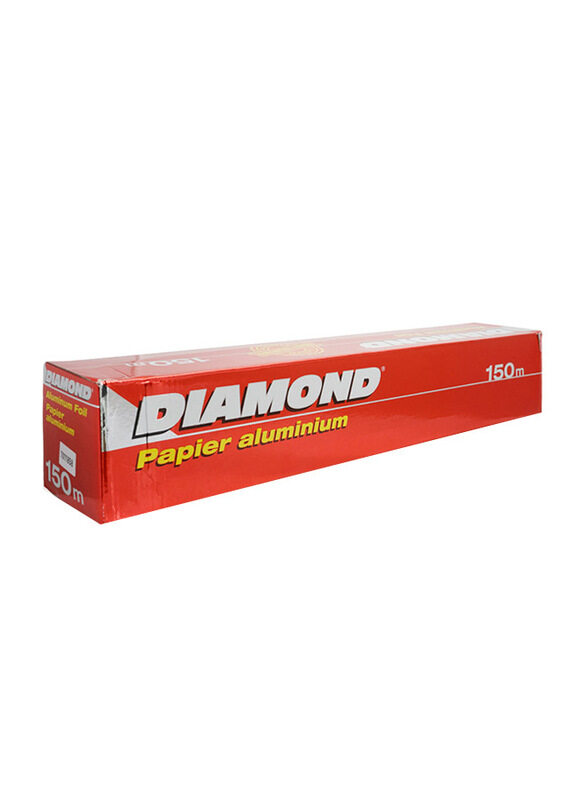 

Diamond Aluminium Foil Roll, 150 Meters