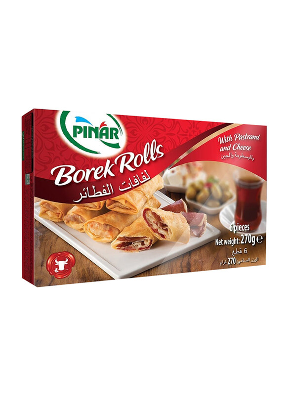 

Pinar Borek Rolls Pastrami and Cheese, 6 Pieces, 270g
