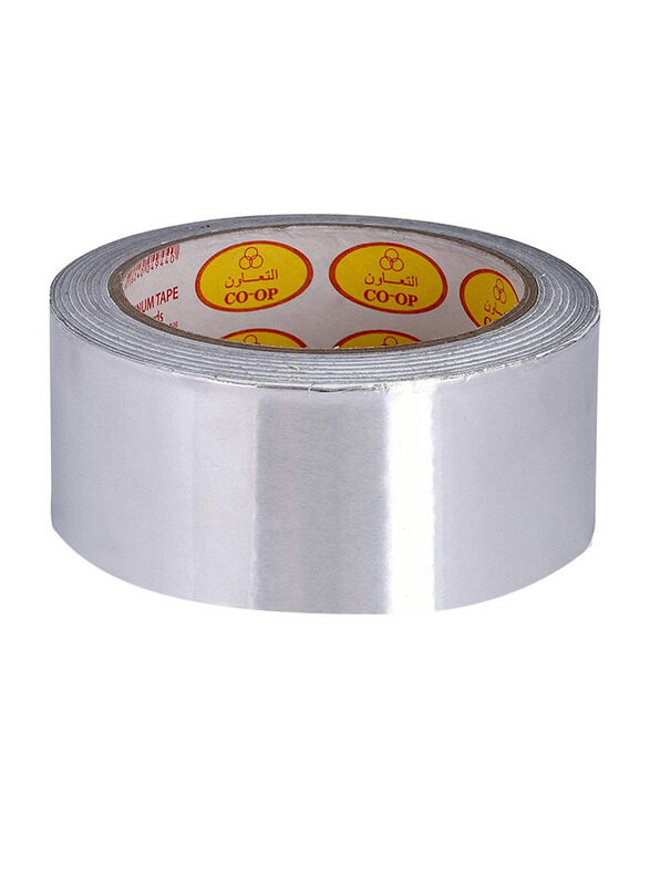 

CO-OP Aluminium Tape, 2-inch x 20 Yards, Clear