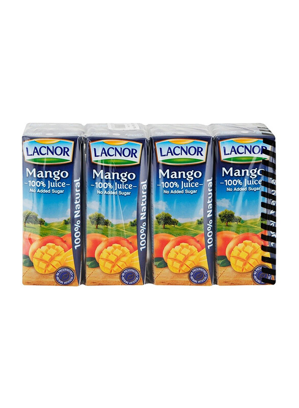 

Lacnor Mango Juice, 8 x 180 ml