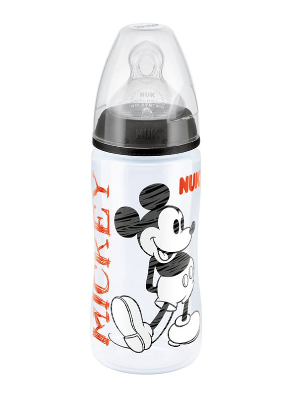 Nuk Disney Mickey Mouse Bottle, 300ml, Multicolour