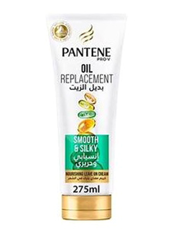 Pantene Smooth & Silky Oil Replacement Cream for Dry Hair, 275ml