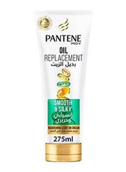 Pantene Smooth & Silky Oil Replacement Cream for Dry Hair, 275ml