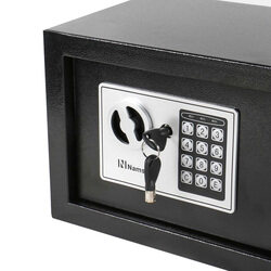 Namson Electronic Digital Safe Box, Sft-20Ebn, Black