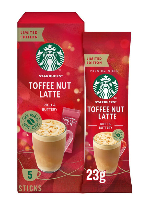 

Starbucks Toffee Nut Latte Mix, 5 X 23g