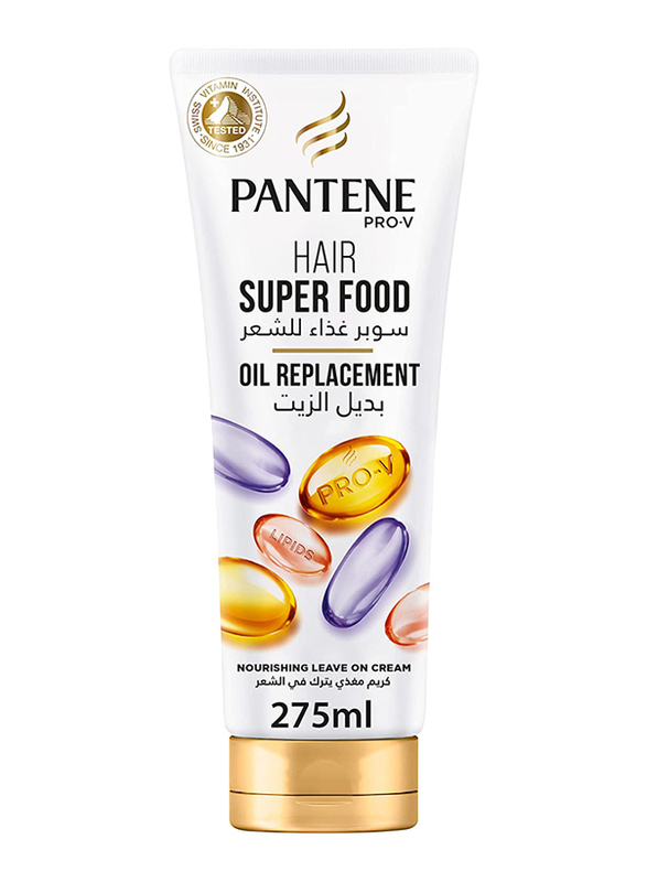 Pantene Pro-V Superfood Oil Replacement Cream for All Hair Types, 275ml