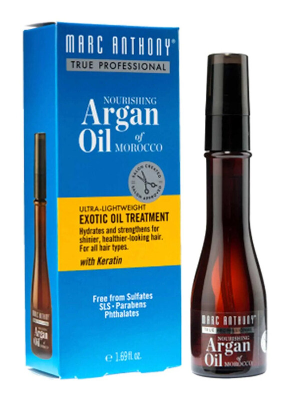 

Marc Anthony Argan Oil of Morocco Exotic Oil Treatment for All Hair Types, 50ml