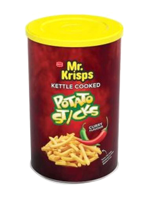 

Mr. Krisps Kettle Cooked Potato Sticks Curry Flavor, 45g
