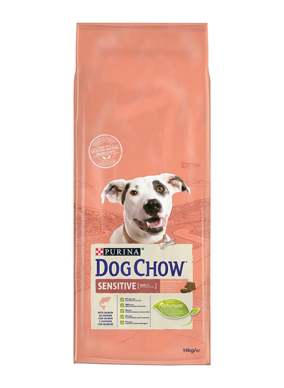 

Dog Chow Sensitive Salmon Dog Dry Food, 14 Kg