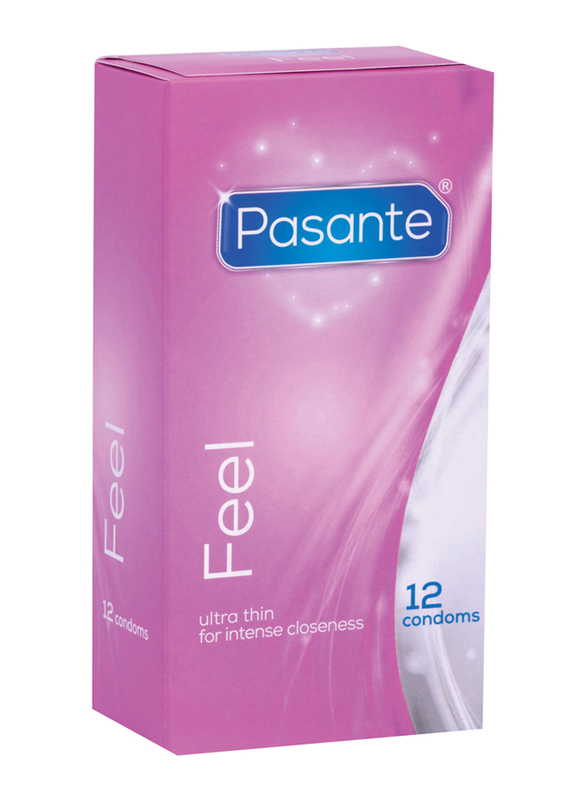 Pasante Sensitive Feel Condoms, 12 Pieces