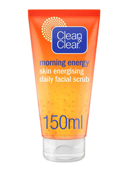 Clean & Clear Morning Energy Skin Energising Daily Facial Scrub, 150ml