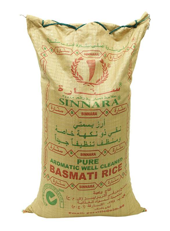 

Sinnara Basmati Rice, 39 Kg