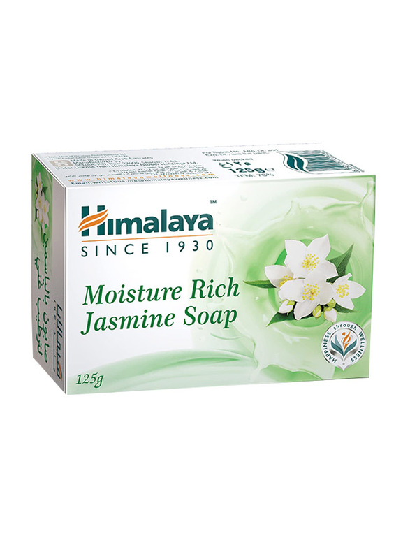 Himalaya Moisture Rich Jasmine Soap Bar, 125gm