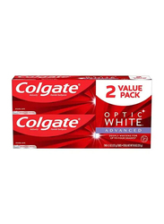 Colgate Optic White Advanced Toothpaste - 2 x 75ml