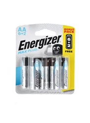 Energizer Max Plus AA 6+2 Battery, 8 Pieces