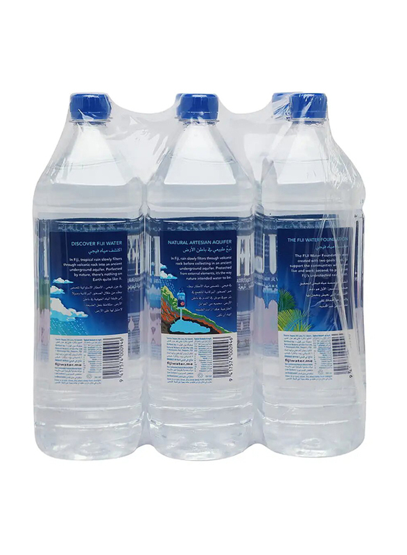 Fiji Natural Mineral Water, 6 Pieces x 1.5L