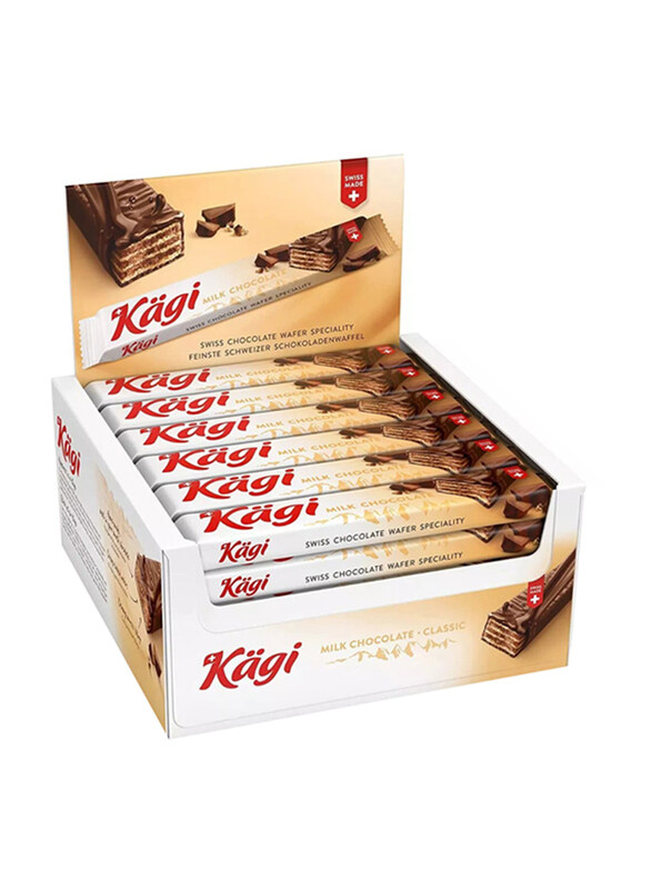 

Kagi Milk Chocolate Classic Swiss Wafer, 24 x 25g
