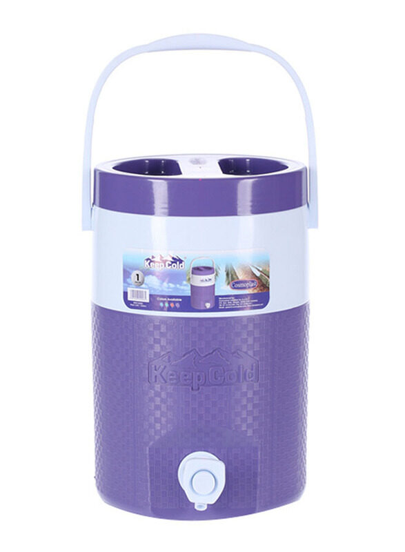 

Cosmoplast 1-Gallon Keepcold Jug, Purple