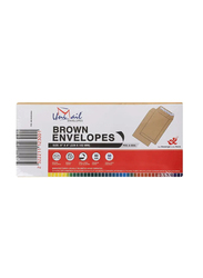 Unimail Brown Envelopes, 50 Pieces