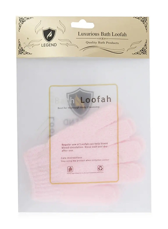 Legend Luxurious Bath Loofah, Pink, 1 Piece