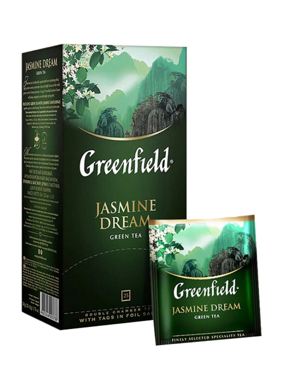 

Greenfield Jasmine Dream Green Tea, 25 x 2g