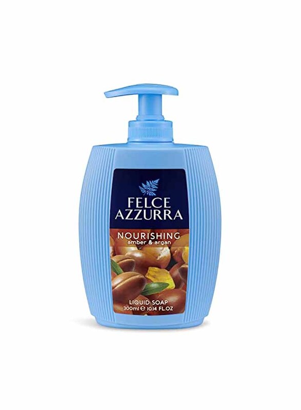 Felce Azzurra Amber & Argan Liquid Soap, 300ml