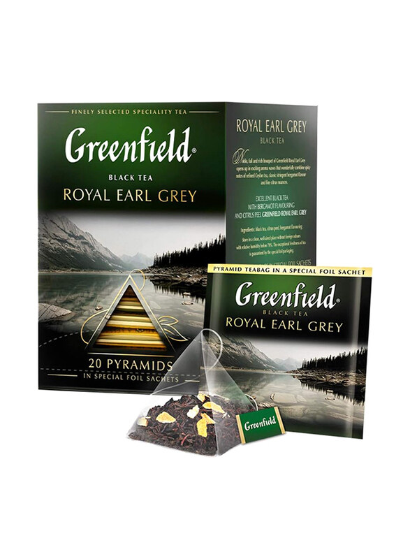 

Greenfield Royal Earl Grey Black Tea, 20 x 2g
