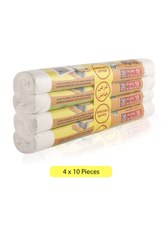 

Union Oxo Bio Degradable Trash Bag - 120 Pieces, 54 x 60cm