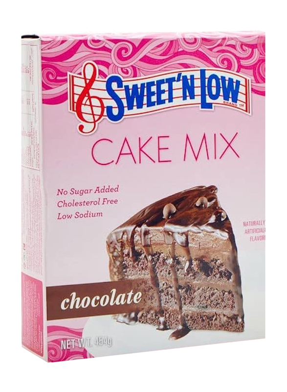 Sweet'N Low Sugar Free Cake Mix Chocolate Flavoured, 454g